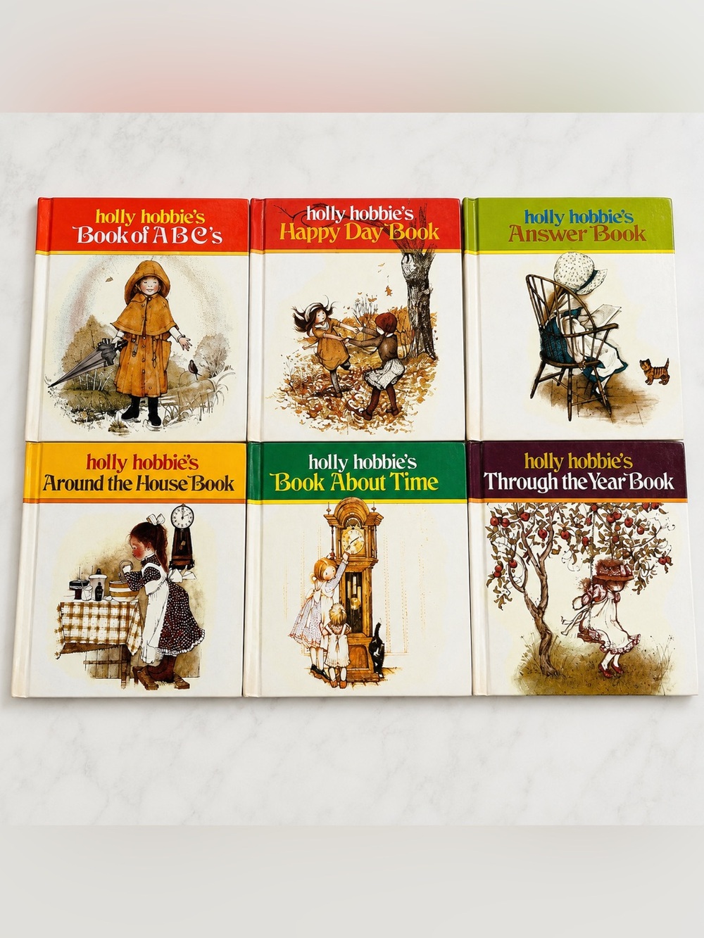 Vintage Holly Hobbie Hardcover Book Collection – Set of 6 | Classics | 1970s